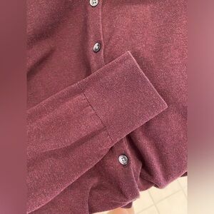 Women’s, Lands’ End, Plum, Size S, sweater set